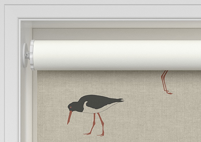 Emily Bond Oyster Catcher, Charcoal - Twist&Fit Roller Blind - Image 9